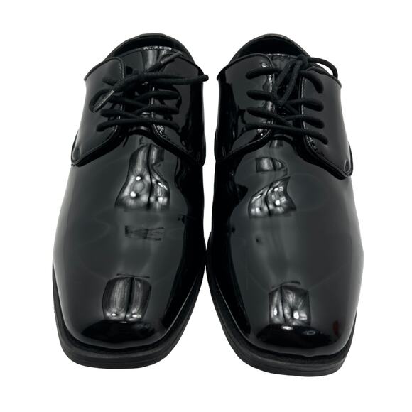 Fabian Couture S110-W001 Black Upper Square Toe Derby Mens 12W Dress Shoes - Picture 1 of 10